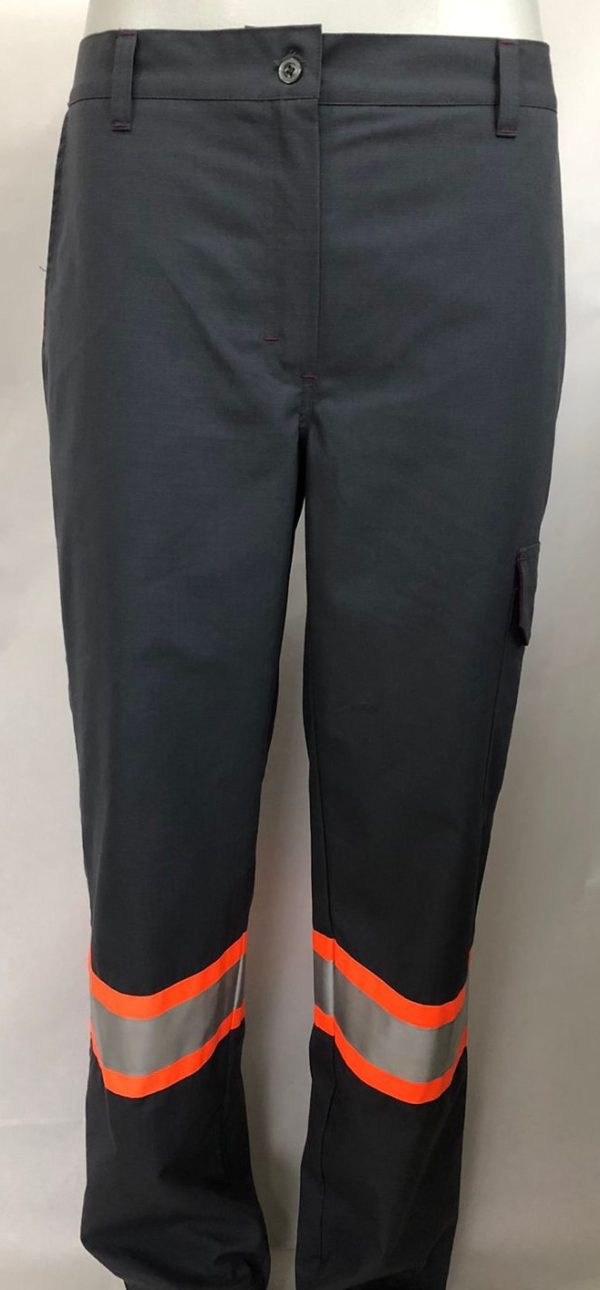 Calça 1/2 Elástico Cargo Na Cor Cinza - Padrão Vivo - Imagem 2